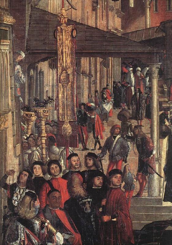 CARPACCIO, Vittore The Healing of the Madman (detail) fdg china oil painting image